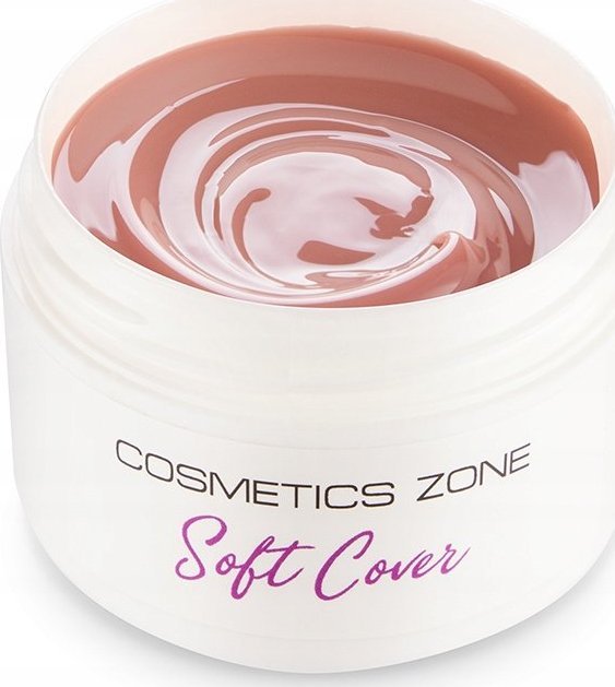 Cosmetics Zone Żel do przedłużania paznokci brzoskwiniowy UV LED Cover 3 - 5ml