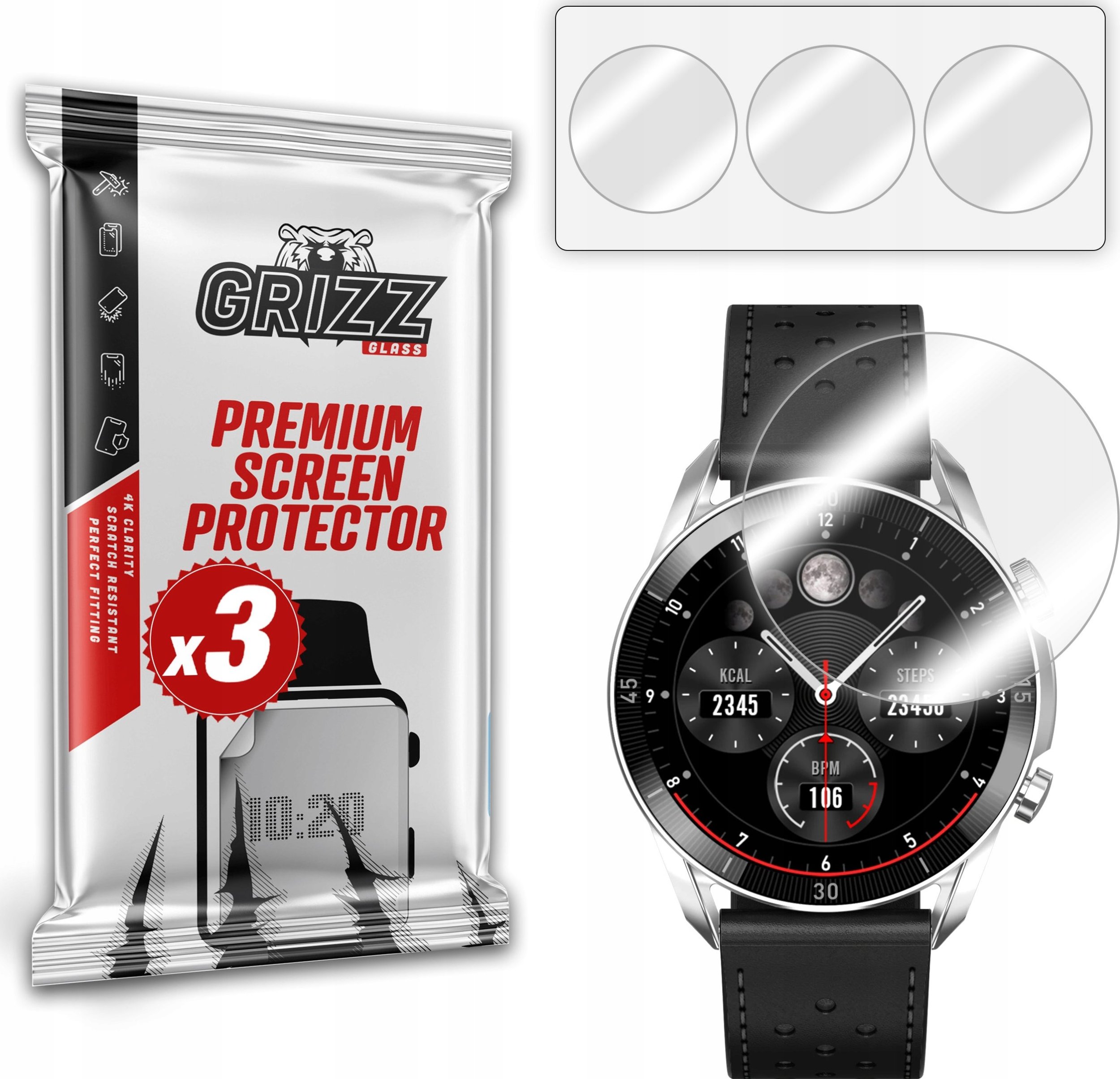 Folia hydrożelowa GrizzGlass Hydrofilm do Garett V10