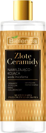 Bielenda Złote Ceramidy nawilżająco-kojąca woda micelarna 500ml