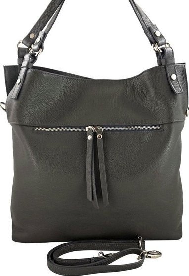 Anpa Torebka Anpa Pola Skórzana Czarna