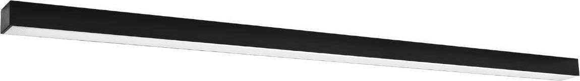 Lampa sufitowa Thoro Prostokątna LAMPA plafon PINNE SOL TH099 metalowa OPRAWA liniowa sufitowa LED 48W 4000K belka czarna