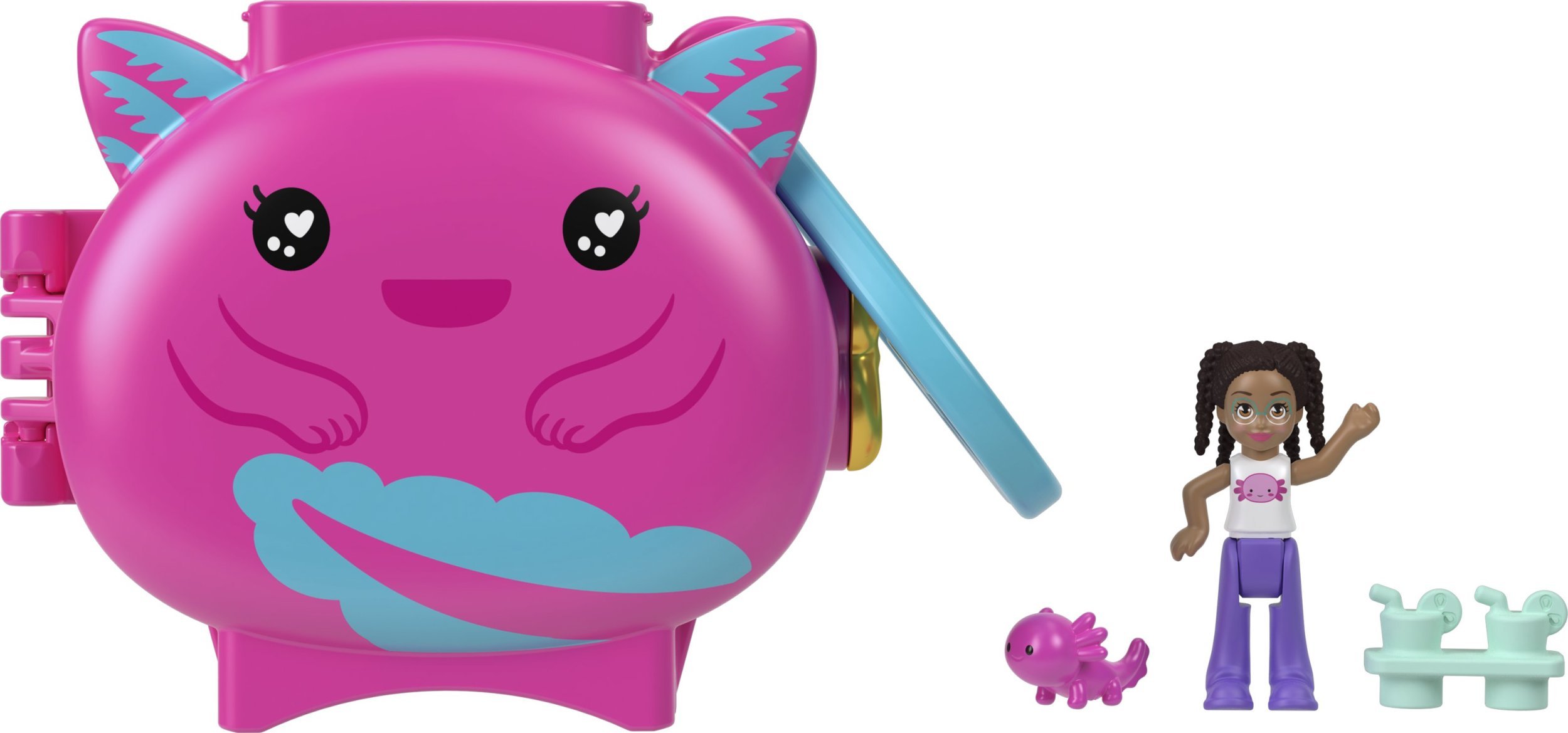 Mattel Zestaw Minilalki Polly Pocket Axolotl