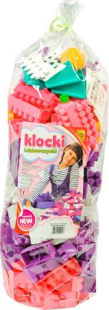 Bączek Klocki 200 Elementów Dla Dziewczynki (001721)