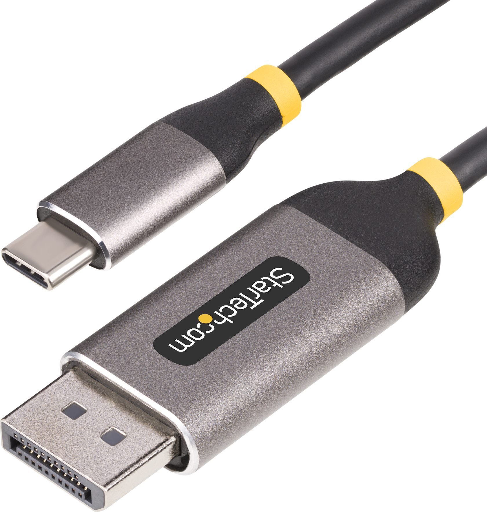 Adapter AV StarTech StarTech 142-USBC-DP-8K-10F adapter kablowy 3 m USB Type-C DisplayPort Czarny, Szary