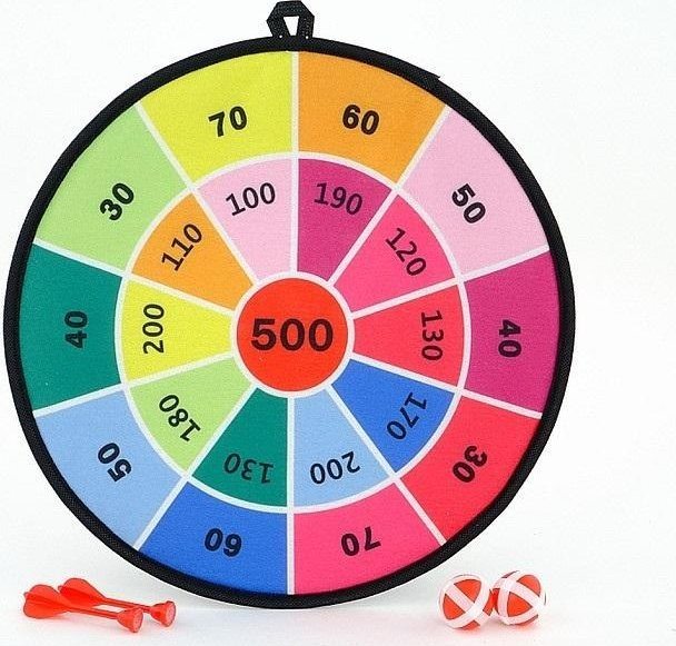 Adar Tarcza na rzep z piłeczkami i rzutkami