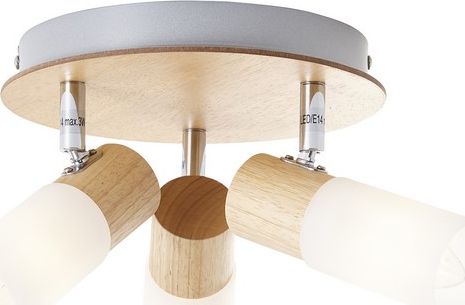 Lampa sufitowa Brilliant Spot biały Brilliant Babsan 51434/50