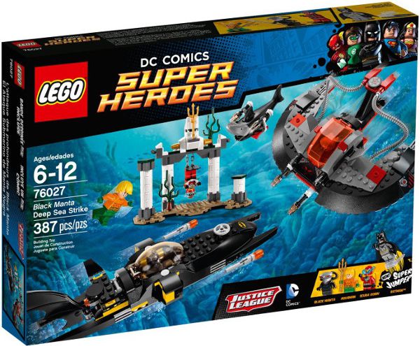 LEGO DC Super Heroes Atak Czarnej Manty (76027)