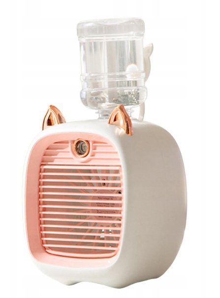 Mini przenośny klimatyzator w kształcie kota