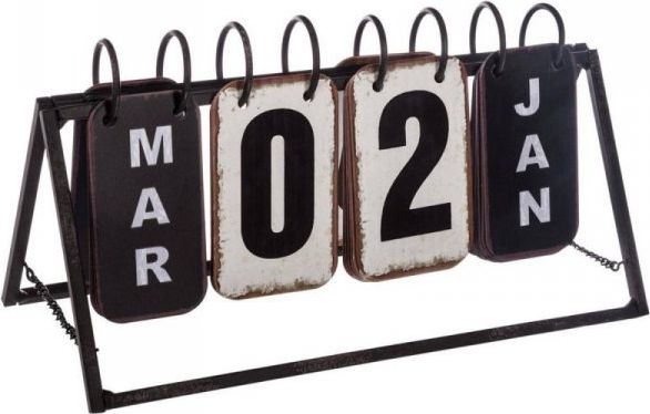 Dekoracja domu Dekoracyjny kalendarz kołowy na biurko