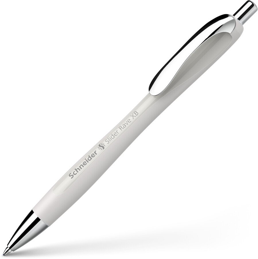 Długopis automatyczny SCHNEIDER Slider Rave, XB, 1szt., szary