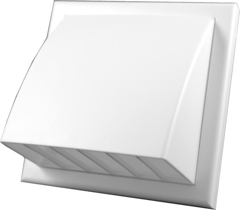 Vents Kratka wentylacyjna wywiewna z zaworem zwrotnym WP MV 122 VK WH