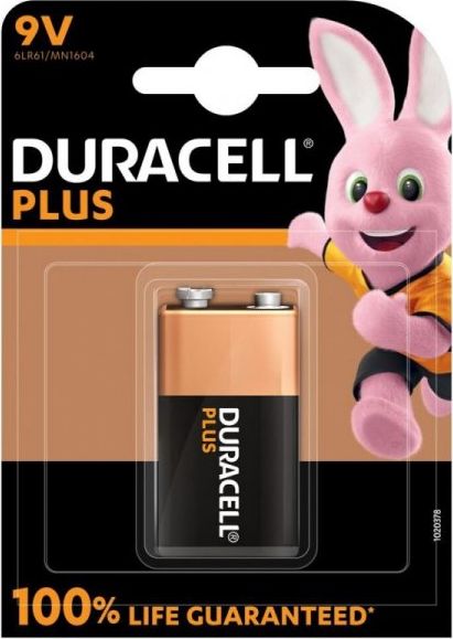 Duracell Bateria Plus 6LR61 1 szt.
