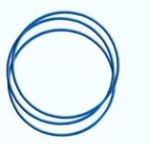 Bączek Hula-hop klasyczne mix 80cm 10 szt.