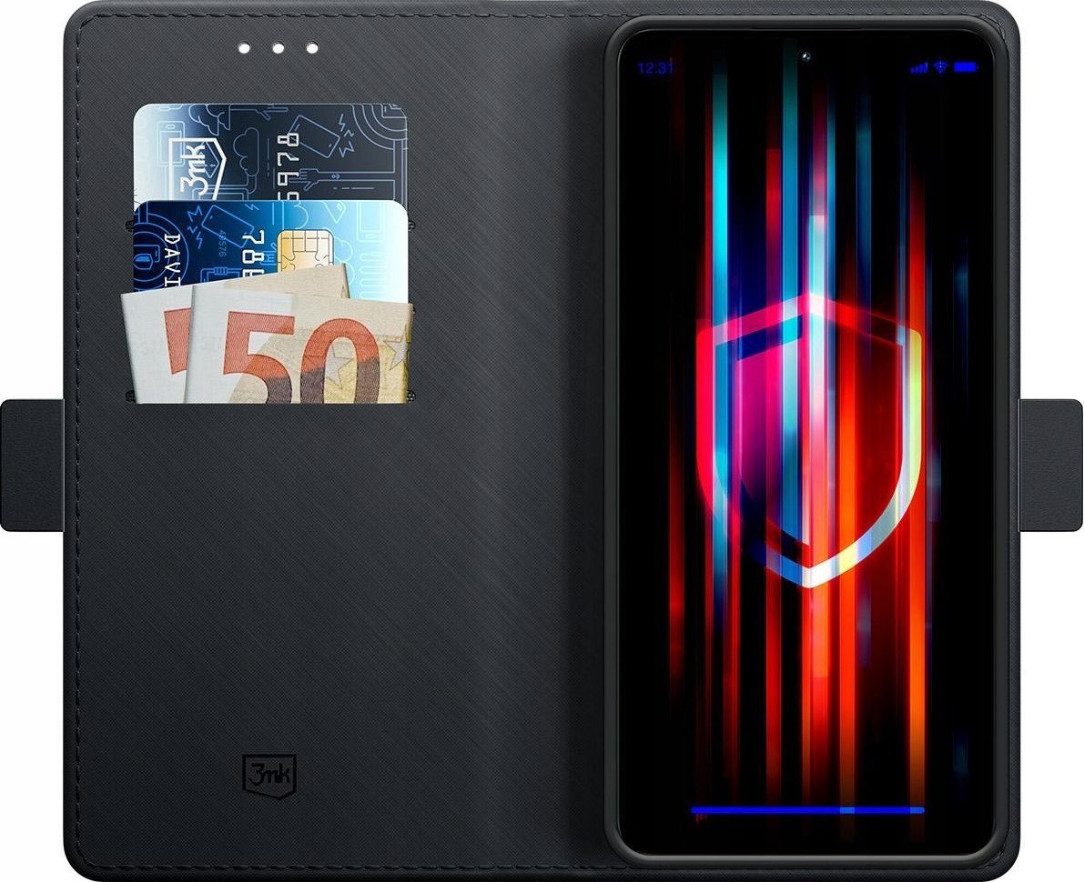 Etui 3MK Wallet Case do OnePlus 13 czarny
