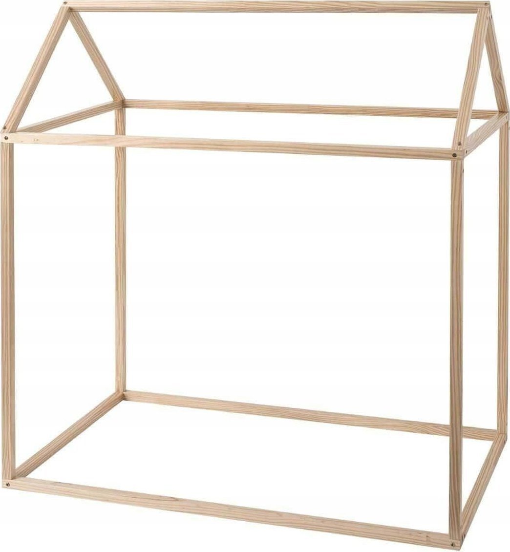 Atmosphera Drewniany domek dla dzieci, dekoracja - 115 x 66 x 126 cm