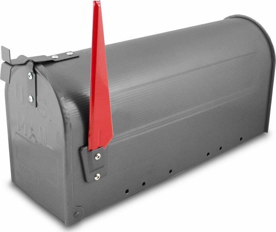 Bituxx Skrzynka na listy pocztowa amerykańska USA Grafitowa