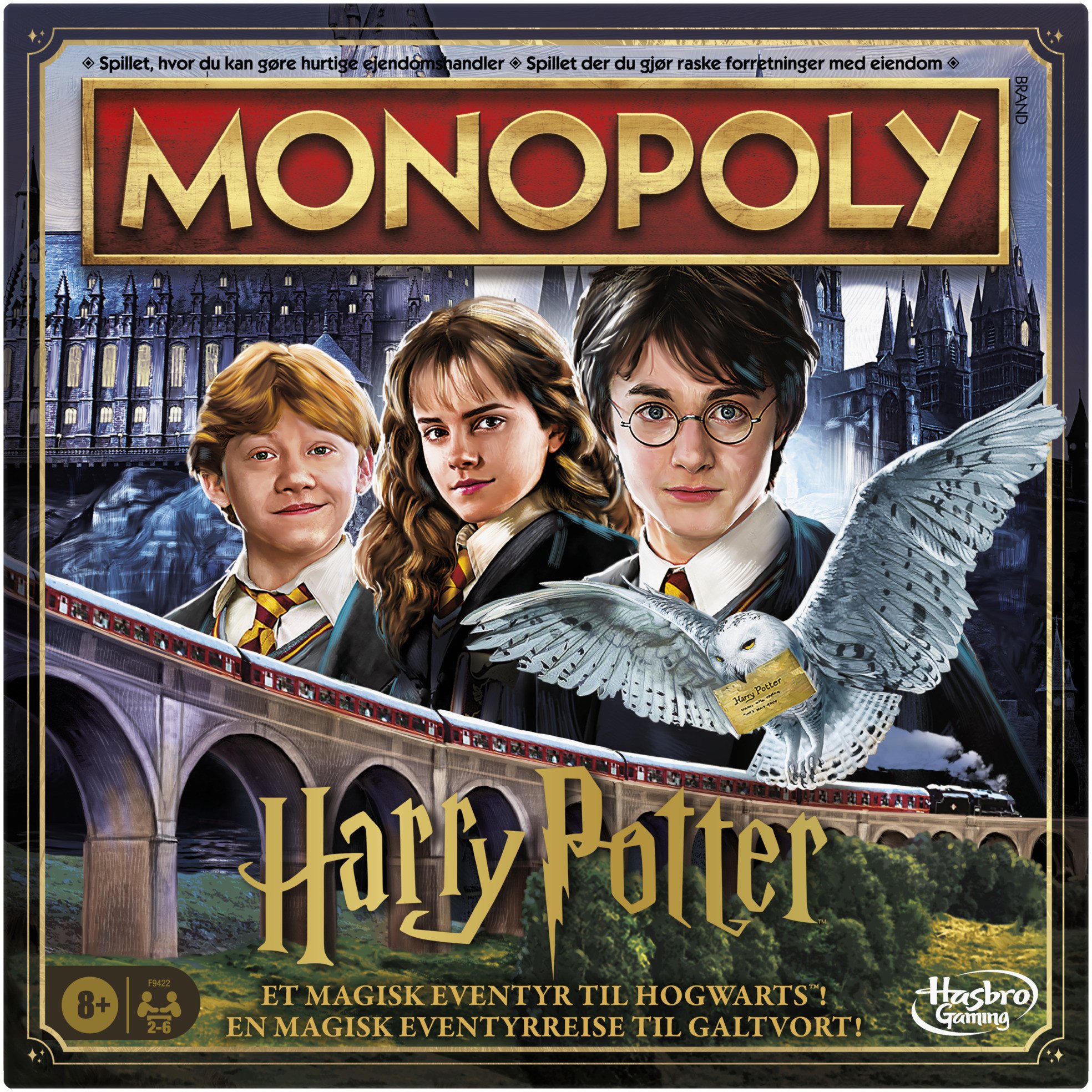Monopoly Harry Potter DK/NO