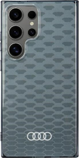 Audi Audi IML Stitching Pattern MagSafe Case S24 Ultra S928 szary/grey hardcase AU-IMLMS24U-Q5/D3-GY