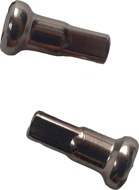 Cn Spoke Nyple CNSPOKE SN12 12mm stalowe srebrne 144szt. - CN-SN12-SR