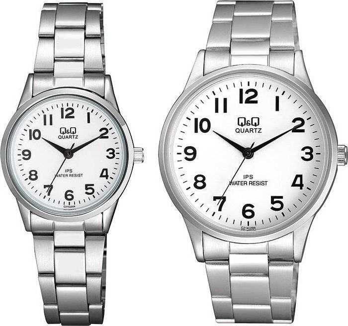 Zegarek Q&Q Zegarki dla pary Q&Q C214-204 i C215-204