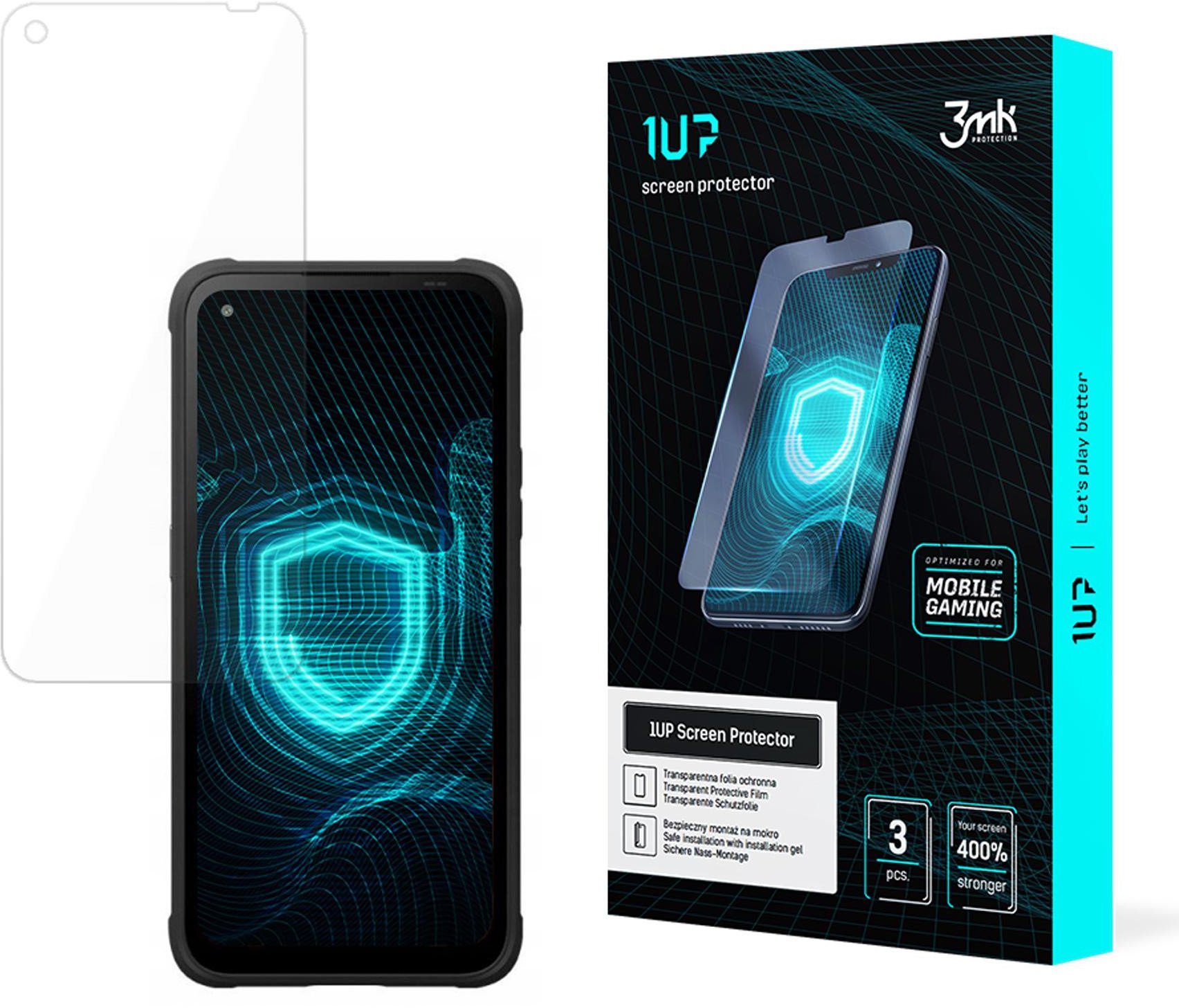 MYPHONE HAMMER BLADE V 5G - 3MK 1UP