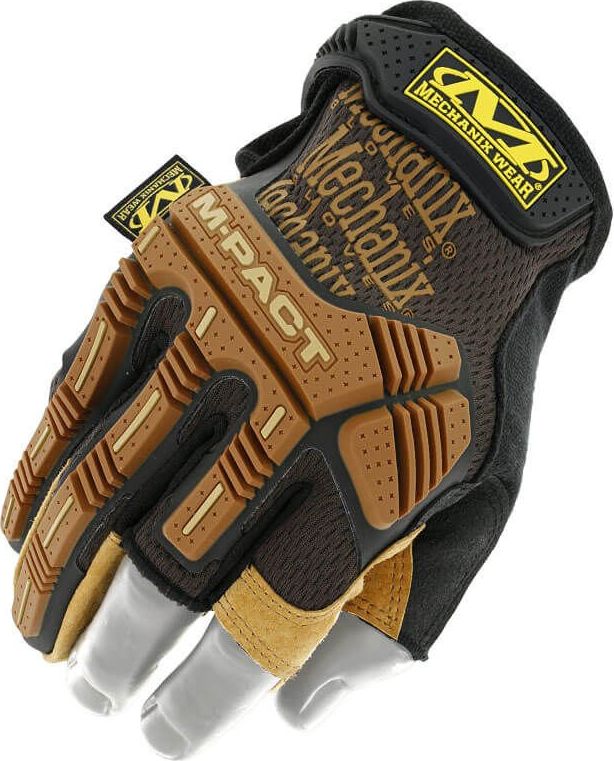 Mechanix Wear Mechanix Wear Rękawice Leather M-Pact Framer Czarne-Coyote M