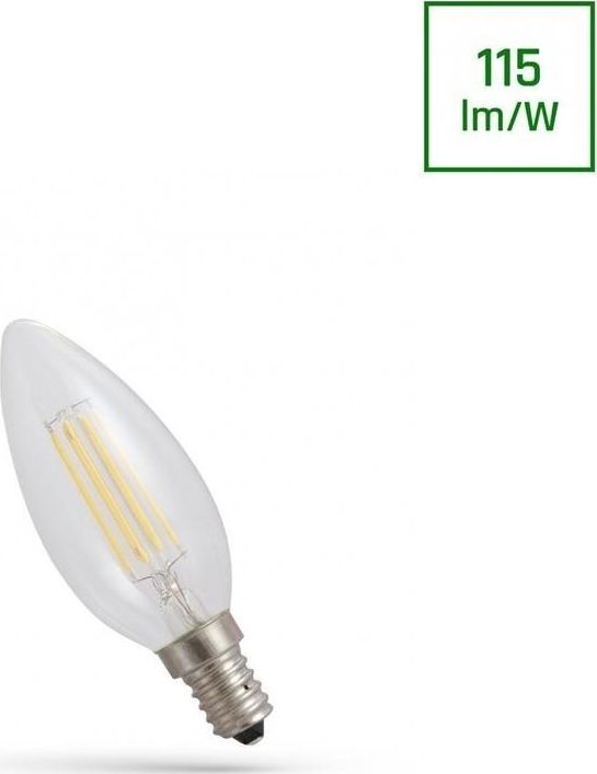 Spectrum LED LED ŚWIECOWA E-14 230V 4WCOG NW CLEAR SPECTRUM himp