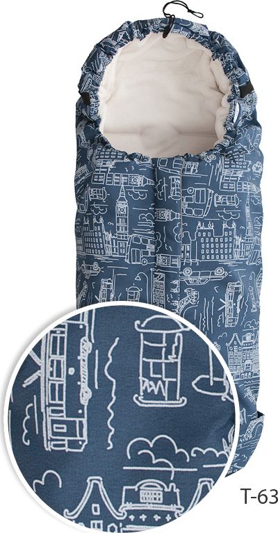 BabyMatex BabyMatex Triton Wodoodporny śpiworek dowózka - 63