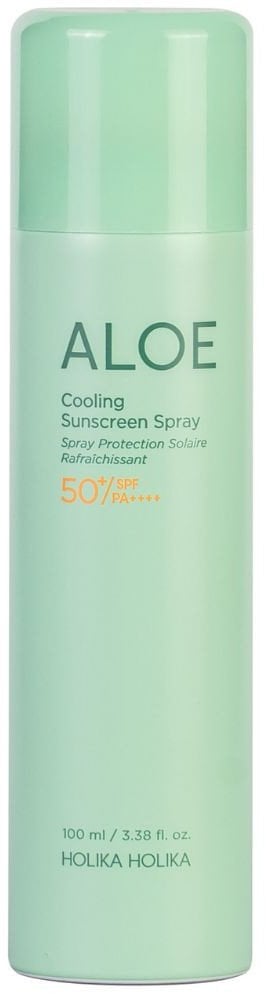 HOLIKA HOLIKA Aloe Cooling Sunscreen Spray SPF50+ PA++++ aloesowy chłodzący spray przeciwsłoneczny 100ml