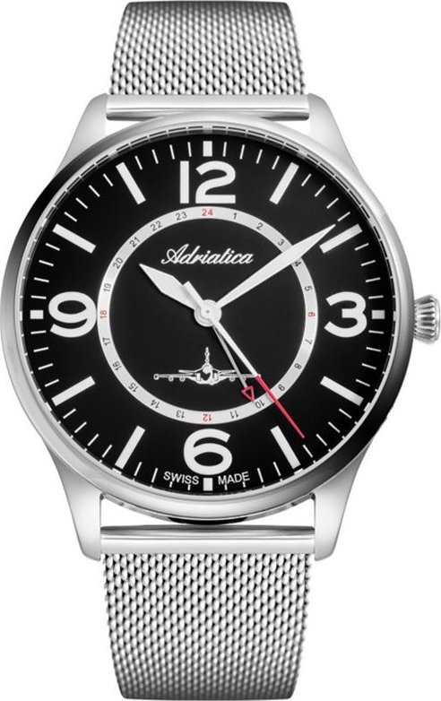 Zegarek Adriatica Zegarek męski Adriatica A8266.5154Q srebrny