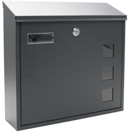 MAIL BOXPWA-251 370X150X370MM STEEL