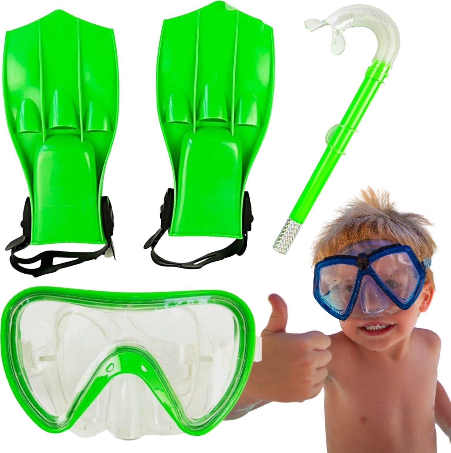 Bestway ZESTAW DO NURKOWANIA OKULARY PŁETWY MASKA DZIECI