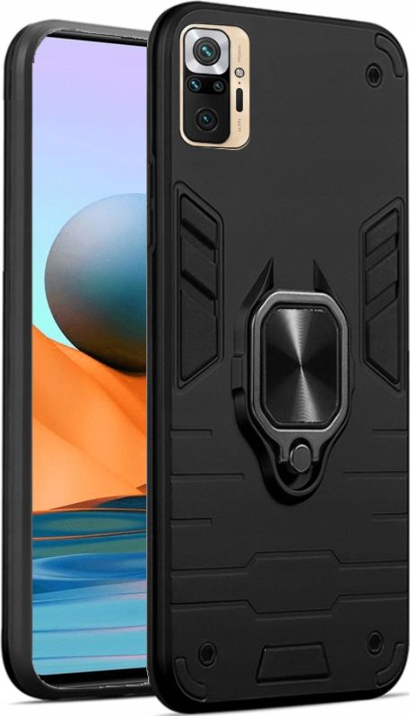 etumi Etui Pancerne Do Xiaomi Redmi Note 10 Pro Obudowa Wzmocnione Hybrydowe Etui Ochronne Futerał Armor Pokrowiec Magnes Armr0069