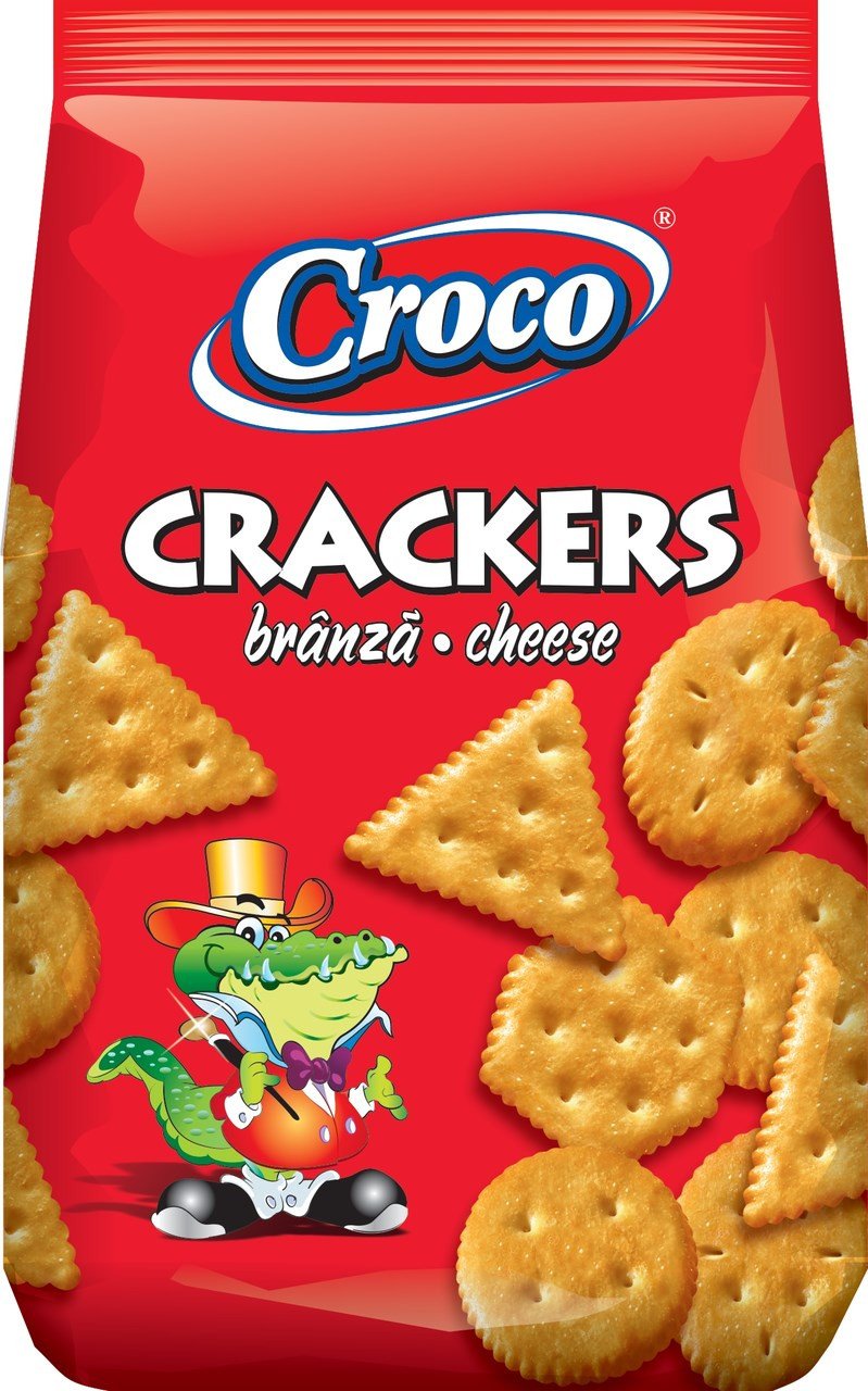 Krakersy serowe 100g - Croco