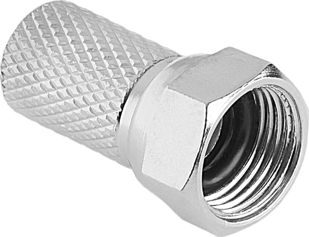 Cabletech Wtyk SAT F 6,8 mm + uszczelka CU Cabletech