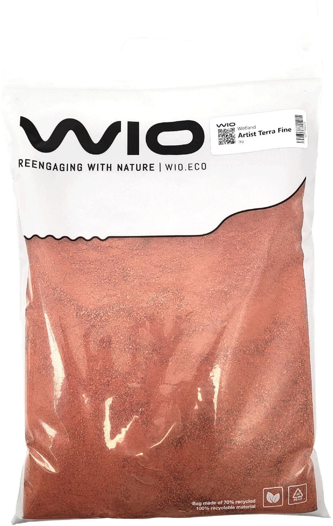 Dux Ducis WIO Terra Fine Artist Wetland substrat, dla roślin, ziemisty piasek, drobny, 5kg, worek