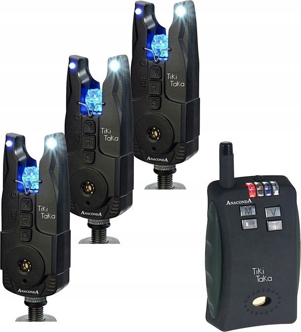 Sanger 2048603 - SANGER ANACONDA ZESTAW SYGNALIZATORÓW TIKI TAKA 3+1 uniwersalny