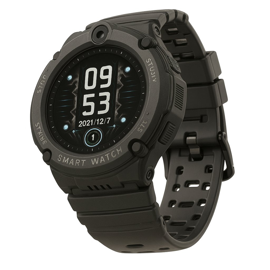 Smartwatch GPS Watch Kids Czarny