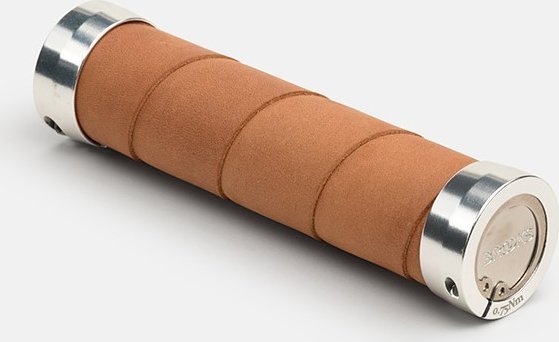 Brooks Chwyty BROOKS SLENDER LEATHER GRIPS, Aged, Rozmiar 130/100 (NEW)