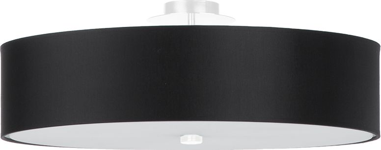 Lampa sufitowa Sollux Lampa sufitowa LED Ready czarna do jadalni Sollux SL.0762