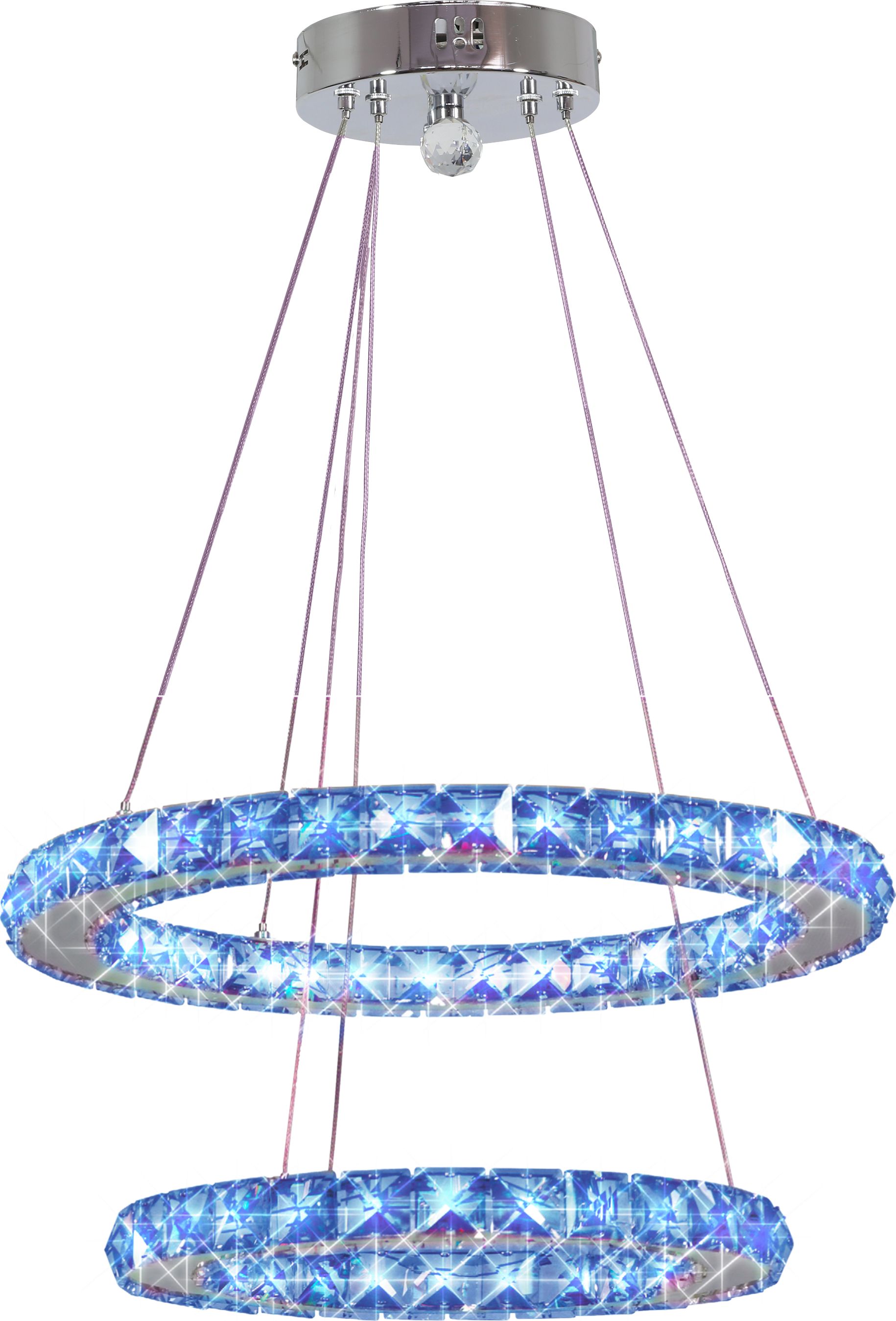 Lampa wisząca Candellux LORDS glamour chrom (32-63106)