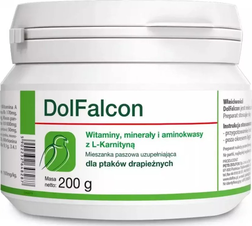 Dolfos DOLFOS Dolfalcon dla ptaków drapieżnych 200g