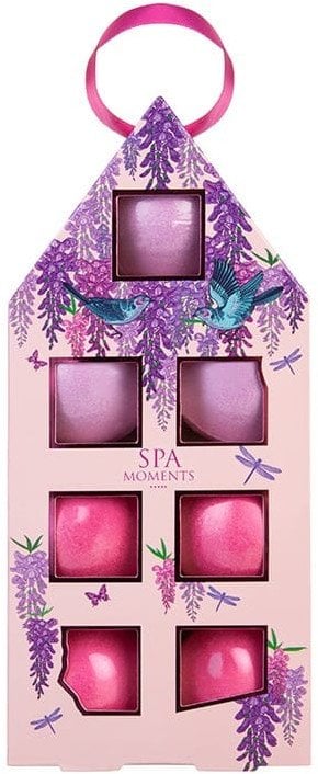 CHLAPU CHLAP Zestaw kul musujących do kąpieli o zapachu kwiatów bzu 1 op. - 7 szt.