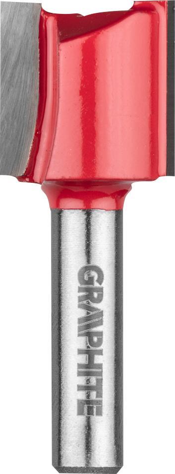 Graphite Frez widiowy (Frez palcowy dwuostrzowy, HM, 20 x 19 mm, trzpień 8 mm)