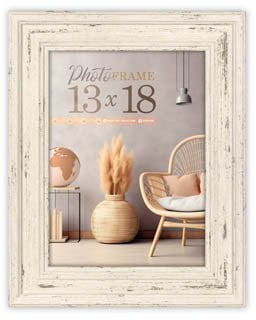 Ramka ZEP ZEP Palermo White 13x18 Kunststoff Portrait PM257W