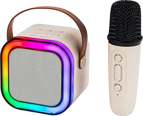 Głośnik Blow 30-359# Głośnik bluetooth karaoke rgb 1 mikrofon