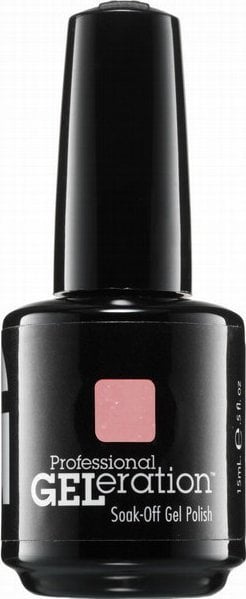 Jessica Jessica, Geleration Colours, Semi-Permanent Nail Polish, GEL-409, Tea Rose, 15 ml For Women