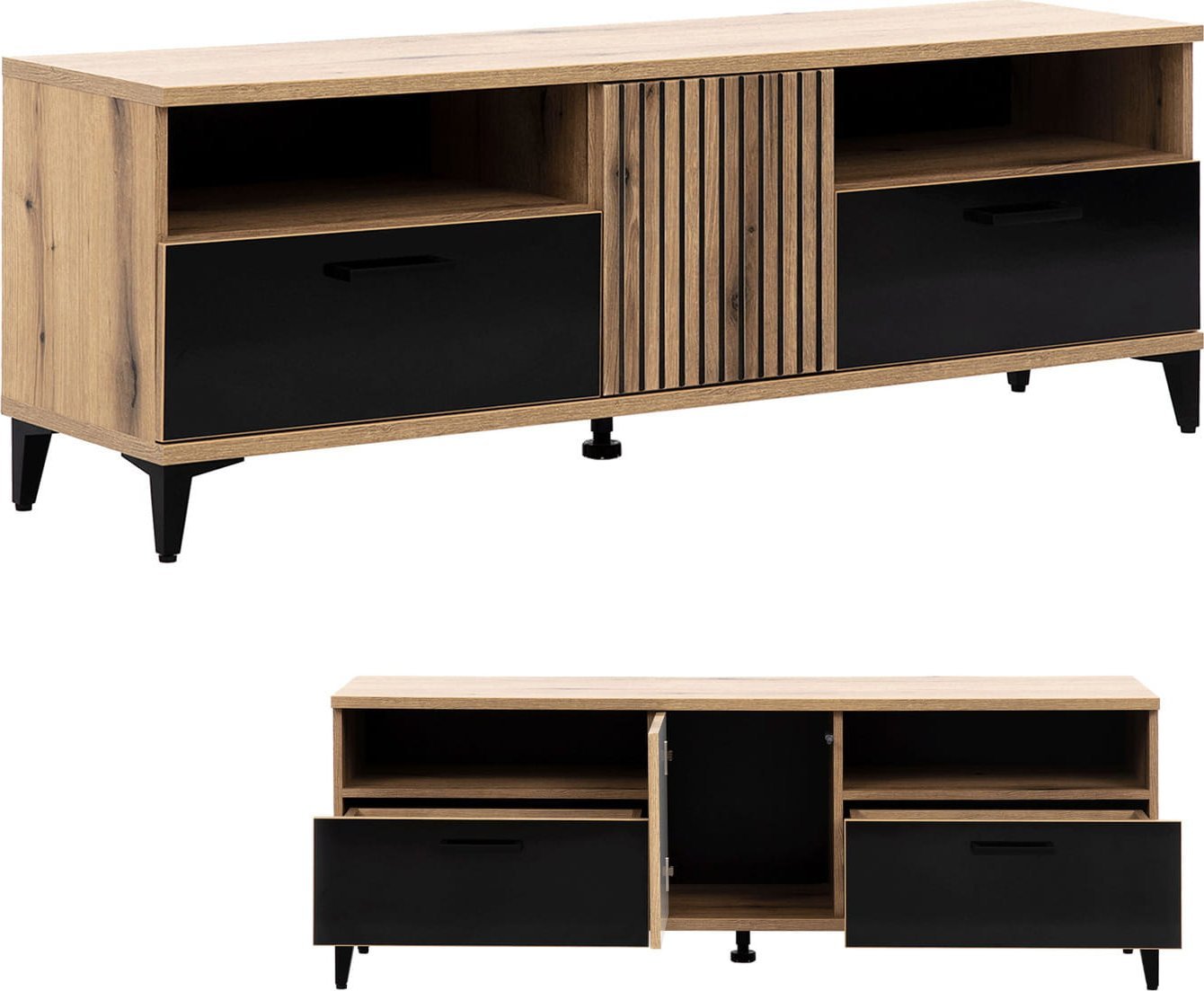 BogFran Szafka RTV Komoda Stolik pod telewizor ARIS AS1