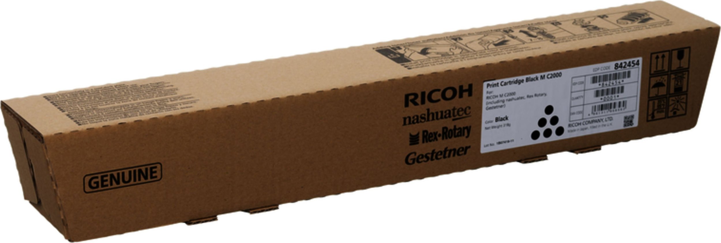 Toner Ricoh Ricoh cartridge black M C2000