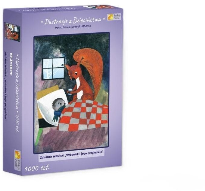 Puzzle 1000 Wróbelek Elemelek